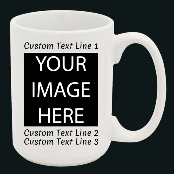 Not In Vain Custom Image with Logo Mug Thumbnail