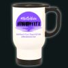 Deco 14oz. White S.S. Travel Mug Thumbnail